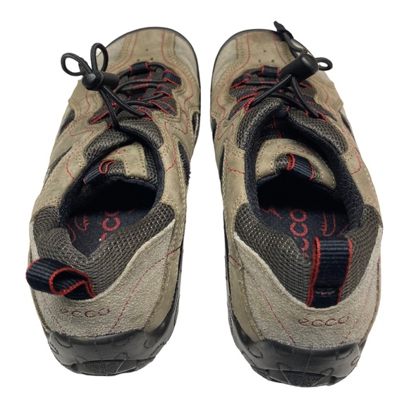 Ecco Tan and Black, No-Tie, Leather, Shoes Size 4.5-5 (EU 39) - Picture 4 of 11